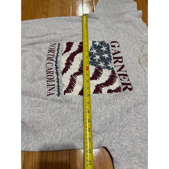 Vintage Hanes Sweatshirts Lot of 2 Nurse & Garner NC Large USA Made Size L - Picture 7 of 16